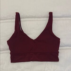 Buffbunny Maroon/Wine Monarch Sports Bra, Size S